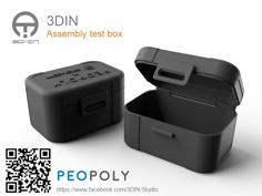 Peopoly Assembly Test Box 3D Printer Model