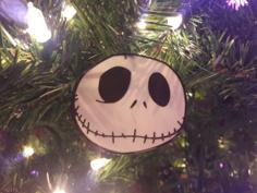 Jack Skellington Christmas Ornament 3D Printer Model