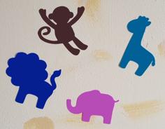 Baby Animal Decals 3D Printer Model