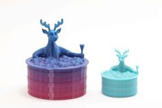 Hot Tub Rudolph 3D Printer Model