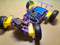 4WD RCcar 3D Printer Model