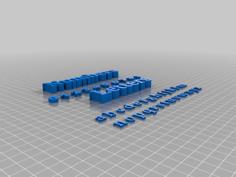 Number And Letters 3D Printer Model