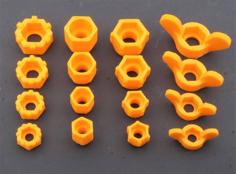 Handles For M7 To M12 Bolts And Screws 3D Printer Model