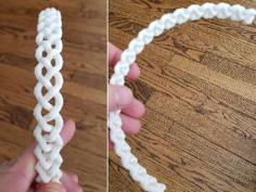 Braided Basket Handle 3D Printer Model