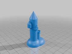 Wizard Tower 3D Printer Model