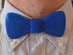 Bow Tie (flat, 1-piece, And Easy To Print) 3D Printer Model