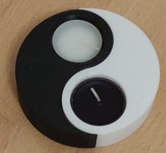 Yin And Yang Candle Holders 3D Printer Model