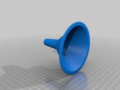 Slit Funnel 3D Printer Model