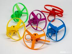 Pull Copter Finger Ring 3D Printer Model