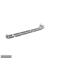 Binnenschiff RC Barge Cargoship 3D Printer Model