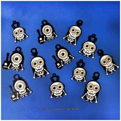 Minions Keychain / Magnets – Skull / Skeleton Version 3D Printer Model