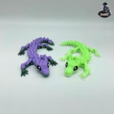 Baby Bull Dragon – Flexi – Print In Place – No Supports – Fantasy 3D Printer Model