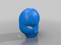 Big Hero 6 Yokai Mask, Wearable 3D Printer Model