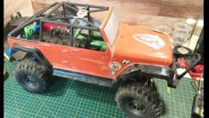 12428 SCX10 Clone Jeep Wrangler Parts 3D Printer Model