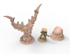 Tyty Tyran Tyranid 40k Starship Trooper Objective Marker X2 Set Remix 3D Printer Model