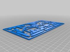 Nativity Decoration – Flatpack Christmas Card 3D Printer Model