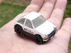 TOYOTA AE86 TRUENO 3D Printer Model