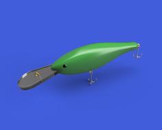 Shad Crankbait (fishing Lure) 3D Printer Model