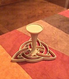 Celtic Trinity Tealight Holder 3D Printer Model