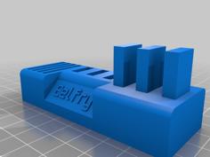 Customizable Belfry Mods To USB Stick And SD Card Holder 3D Printer Model