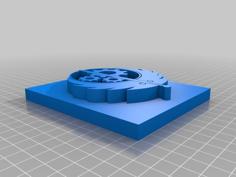 Brotherhood Of Steel Logo 3D Printer Model