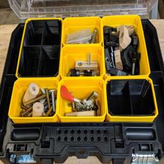 Dewalt TSTAK Organizer Nested Cups 3D Printer Model