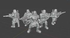 Space Inquisitor Stormtroopers 3D Printer Model