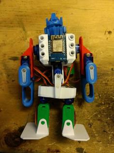 Remote Control Biped Walker 3D Printer Model