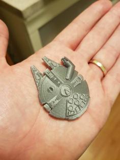 Millennium Falcon Reworked For Small Size – SW Dark Side Rising Activation 3D Printer Model