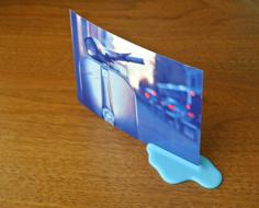 Puddle Card Stand 3D Printer Model