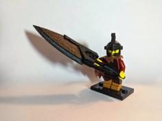 Lego Compatible Monster Hunter Greatswords 3D Printer Model