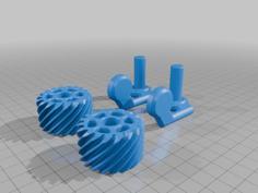 Gear Fidget 3D Printer Model