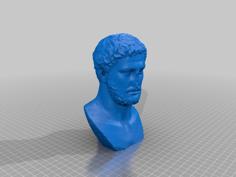 Portrait Of The Philosopher Pythagoras 3D Printer Model