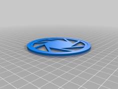 Aperture Science Coaster 3D Printer Model