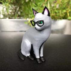 Realistic Raymond Cat – Animal Crossing 3D Printer Model