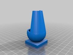 Spacepod Toothbrush Holder 3D Printer Model