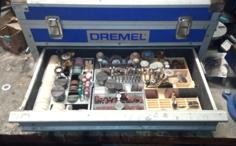 Dremel Tool Bit Organizer For Platin Toolbox Or Compatible Rotary Tools Alike 3D Printer Model