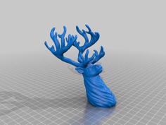 Christmas Reindeer 3D Printer Model