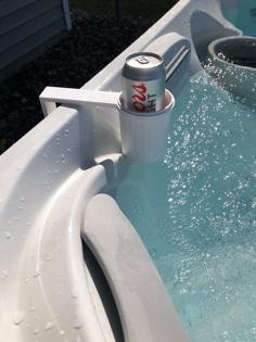 Beverage Holder For My Hot Tub 3D Printer Model