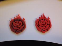 Ruby Rose Pendant 3D Printer Model