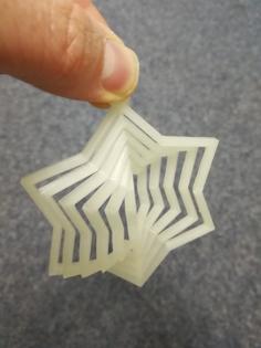 Updated Star Ornament 3D Printer Model