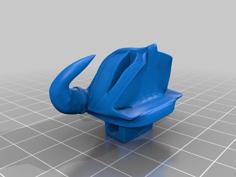 “Dragonborn Helmet” Button 3D Printer Model