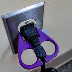 Plug Puller – Velcro Strap Version [Use With Caution] 3D Printer Model