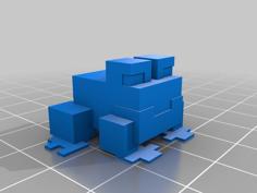 Minecraft Frog 3D Printer Model