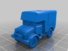 Bedford MWC Naafi Canteen 3D Printer Model