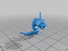 Pokemon Onix #95 – Optimized For 3D Printing 3D Printer Model