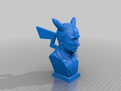 Putinchu- Vladimir Putin Pokemon 3D Printer Model