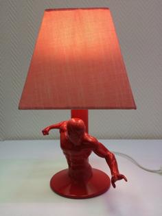 Spiderman Lamp 3D Printer Model