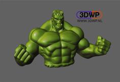 Hulk Sculpture (Statue 3D Scan) 3D Printer Model