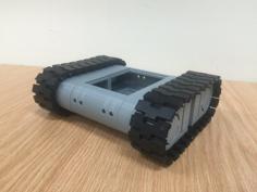 Drogerdy – Raspberry Pi Controlled Tank Bot 3D Printer Model